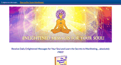Desktop Screenshot of enlightenedmessages.com
